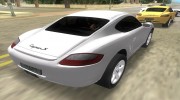 Porsche Cayman для GTA Vice City миниатюра 3
