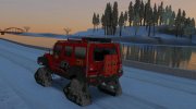 Jeep Wrangler Rubicon Caterpillar for GTA San Andreas miniature 3