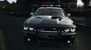 Dodge Challenger SRT8 392 2012 Police [ELS + EPM] для GTA 4 миниатюра 14