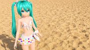 Hatsune Miku - Polka Dot Bikini para GTA San Andreas miniatura 6