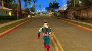Капитан Америка Сэм Уилсон для GTA San Andreas миниатюра 8