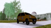 Daewoo Matix Taxi para GTA San Andreas miniatura 4
