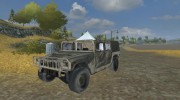 Hummer H1 Military для Farming Simulator 2013 миниатюра 1
