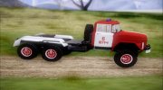 Пожарный ЗиЛ-131 Тягач для GTA San Andreas миниатюра 2