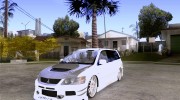 Mitsubishi Lancer Evolution IX Wagon MR Drift Spec для GTA San Andreas миниатюра 1