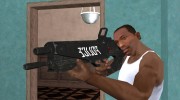 Cyberpunk Police Rifle para GTA San Andreas miniatura 4