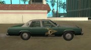 Ford LTD Crown Victoria 1987 New Hampshire State Police для GTA San Andreas миниатюра 6