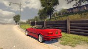 1997 BMW M3 E36 Кабриолет для Mafia II миниатюра 5