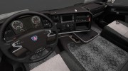 Scania R  Leather interior for Euro Truck Simulator 2 miniature 2