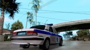 ГАЗ 31105 Полиция para GTA San Andreas miniatura 4