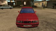 BMW E34 M5 1992 для GTA San Andreas миниатюра 3