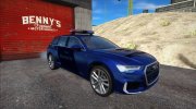 Audi A6 (C8) Avant 2019 - Венгерская полиция for GTA San Andreas miniature 1