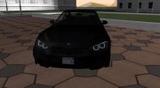 BMW M4 2016 Lowpoly para GTA San Andreas miniatura 3