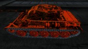 T-44 genevie red для World Of Tanks миниатюра 2