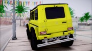 Mercedes-Benz G500 4x4² Brabus для GTA San Andreas миниатюра 3