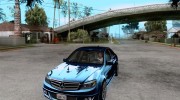 Mercedes-Benz C63 AMG для GTA San Andreas миниатюра 1