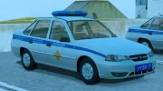 DAEWOO NEXIA ПОЛИЦИЯ ОБ ДПС УГИБДД (2012-2015) для GTA San Andreas миниатюра 1