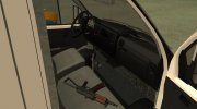 ГАЗ 2217 Соболь Милиция для GTA San Andreas миниатюра 13