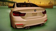 BMW M4 2014 для GTA San Andreas миниатюра 3