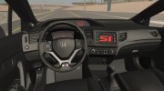 Honda Civic SI 2012 для GTA San Andreas миниатюра 19