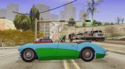 Austin Healey 3000 Black Revel для GTA San Andreas миниатюра 4