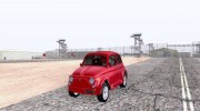 FIAT 500 abarth для GTA San Andreas миниатюра 1