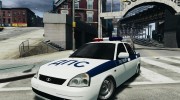 Ваз 2170 Полиция для GTA 4 миниатюра 1