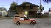 АЗЛК 2901 скорая помощь for GTA San Andreas miniature 5