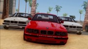 BMW M5 E34 BUFG Edition (Full 3D) para GTA San Andreas miniatura 3