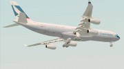 Airbus A340-300 Cathay Pacific for GTA San Andreas miniature 17
