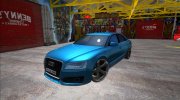 Audi S8 (D4) для GTA San Andreas миниатюра 1