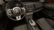 Mitsubishi Lancer Evolution X for GTA San Andreas miniature 6