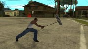 Клюшка для гольфа с российским регистрационным номером for GTA San Andreas miniature 5