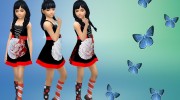 Платье Лолита для Sims 4 миниатюра 1