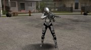 GTA V Female Robocop v2 para GTA San Andreas miniatura 4