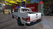 2018 Volkswagen Amarok V6 Aventura - Politia Romana para GTA San Andreas miniatura 3