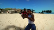 Рождественский боевой дробовик para GTA San Andreas miniatura 4