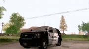 Chevrolet Tahoe SAPD para GTA San Andreas miniatura 1