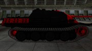 Черно-красные зоны пробития Jagdpanther для World Of Tanks миниатюра 5
