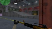 Gold M4A1! для Counter Strike 1.6 миниатюра 3