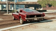 1968 Ford Mustang Fastback for GTA 5 miniature 3
