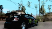 Scion TC Rockstar Team Drift for GTA San Andreas miniature 4