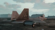 F-22 Raptor для GTA 5 миниатюра 3