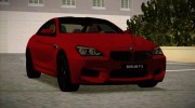 BMW M6 F13 для GTA San Andreas миниатюра 1