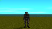 Член группировки Стрела в бронекостюме Стрела-1см из S.T.A.L.K.E.R for GTA San Andreas miniature 2