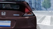 Honda Civic CR-Z для GTA 4 миниатюра 13