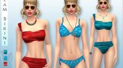 Glam Bikini para Sims 4 miniatura 1