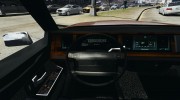 Lincoln Towncar 1991 для GTA 4 миниатюра 6