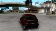 Fiat Uno 70s для GTA San Andreas миниатюра 3