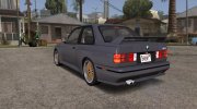 BMW M3 E30 (US-spec) 1991 для GTA San Andreas миниатюра 3